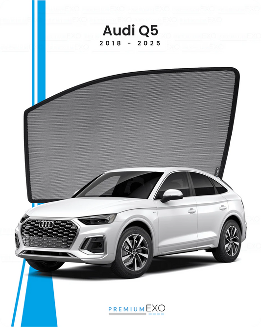 Audi Q5 2018-2025 Car Window Sun Shades