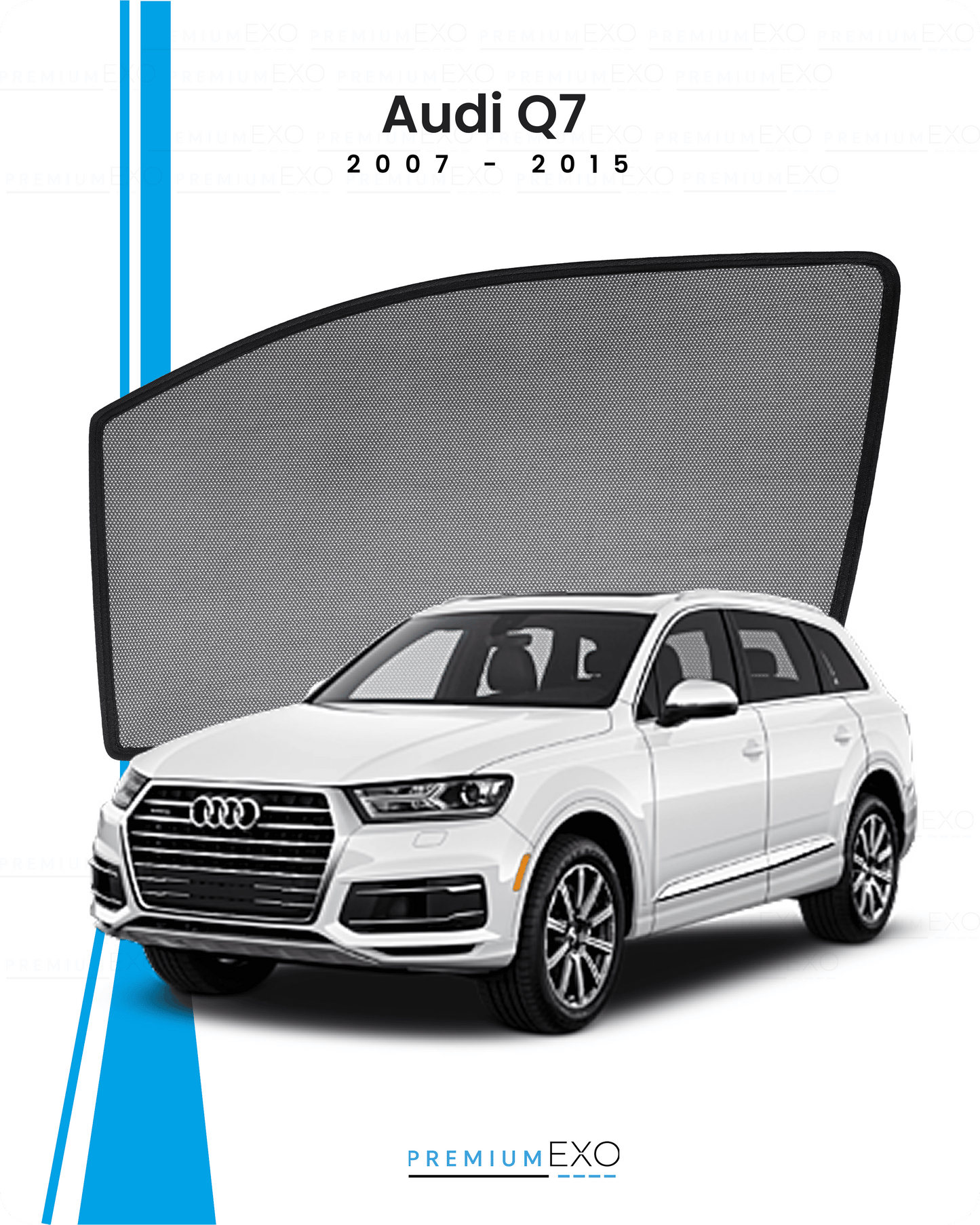 Audi Q7 2007-2015 Car Sunshades