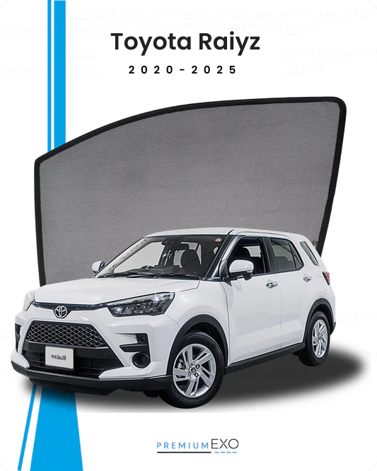 Toyota RAIZE 2019-2025 Car Window Sun Shades