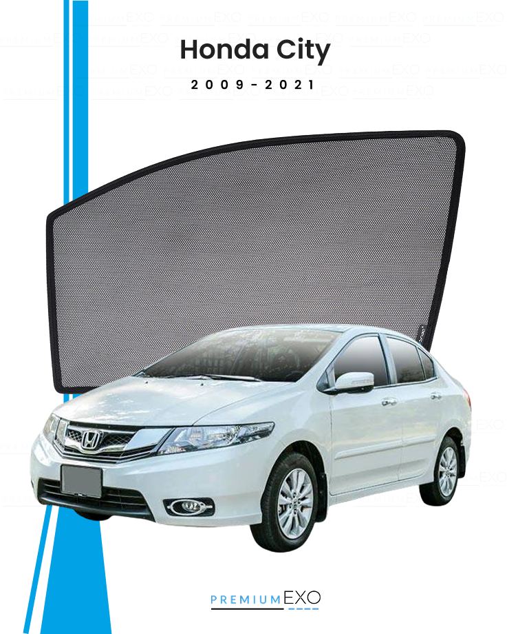 Honda City 2009-2021 Car Window Sun Shades
