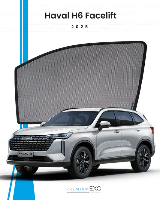 Haval H6 2025 Facelift Car Window Sun Shades