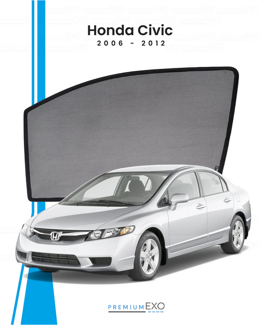 Honda Civic 2006-2012 Car Window Sun Shades