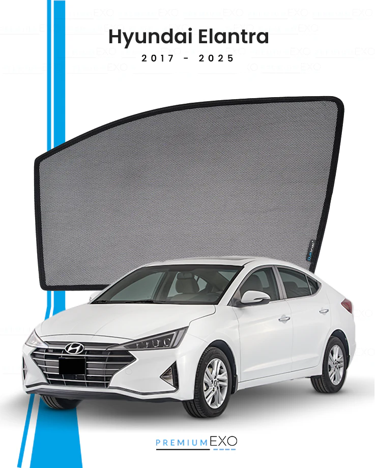 Hyundai Elantra 2017-2025 Car Window Sun Shades