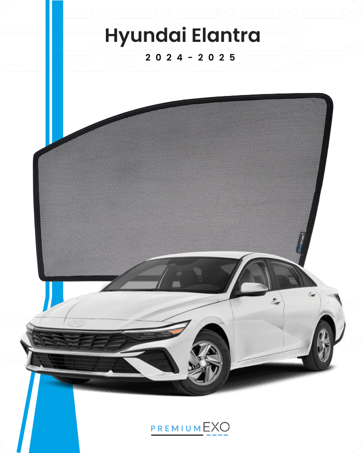 Hyundai Elantra 2024-2025 Car Sunshades