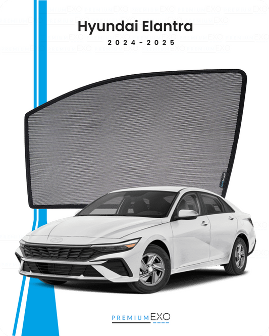 Hyundai Elantra 2024-2025 Car Window Sun Shades