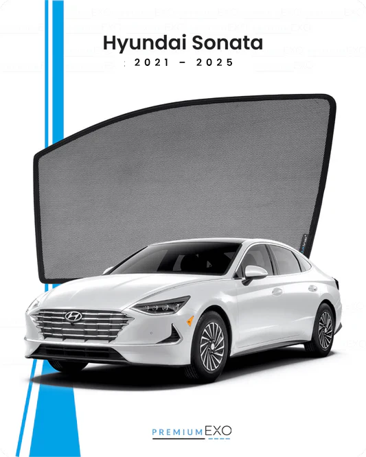 Hyundai Sonata 2021–2025 Car Window Sun Shades