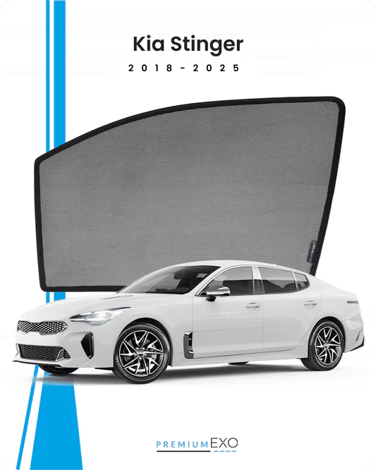 Kia Stinger 2018-2025 Car Window Sun Shades