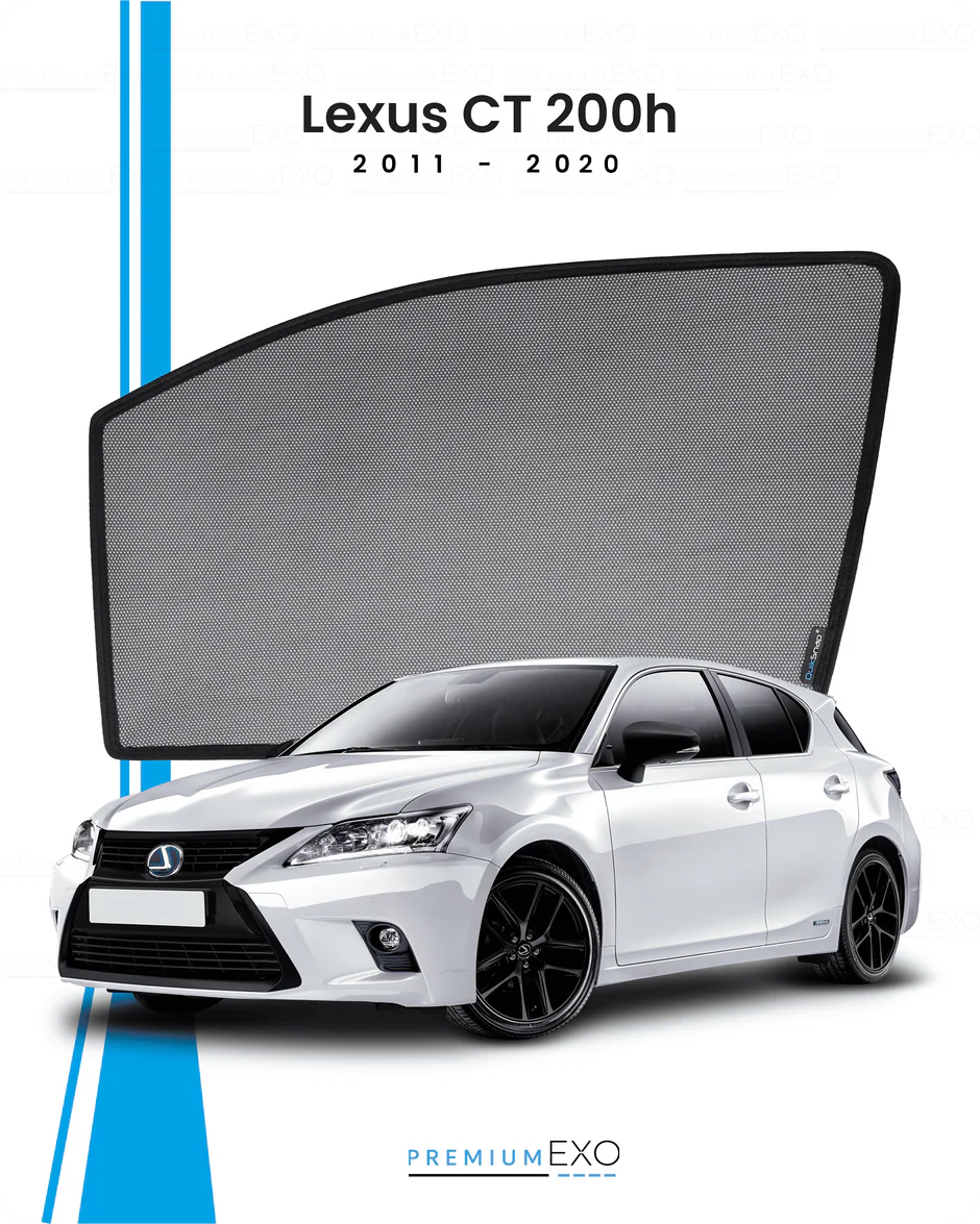 Lexus CT 200 2011-2020 Car Window Sun Shades