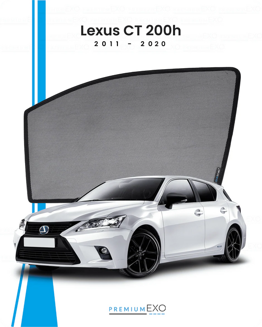 Lexus CT 200 2011-2020 Car Window Sun Shades