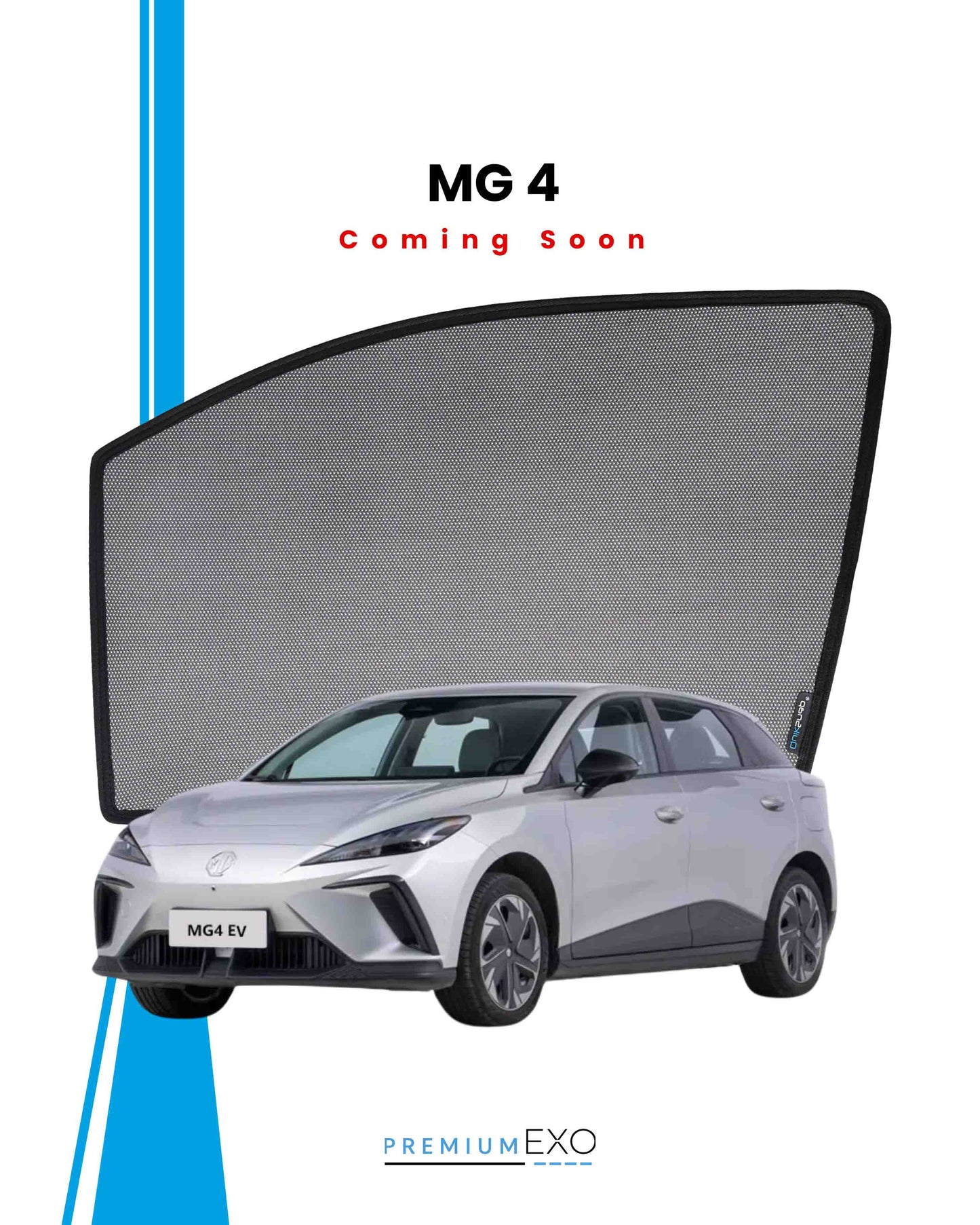 MG 4 Car Window Sun Shades