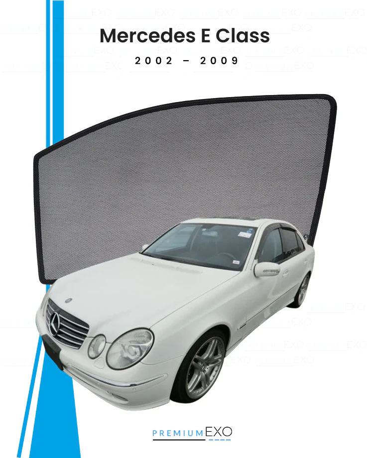 Mercedes E Class 2002–2009 Car Window Sun Shades