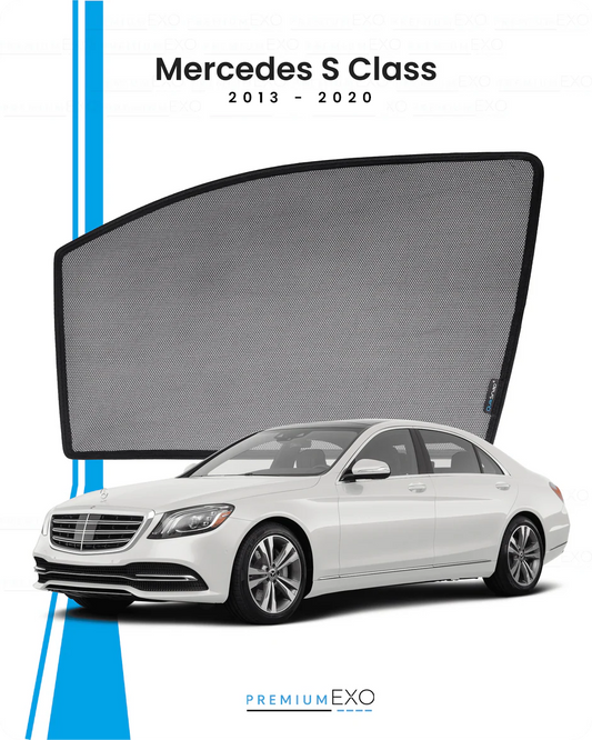 Mercedes S Class 2013-2020 Car Window Sun Shades