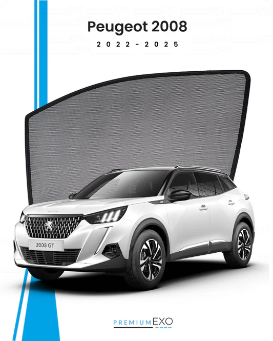 Peugeot 2008 2022-2025 Car Window Sun Shades