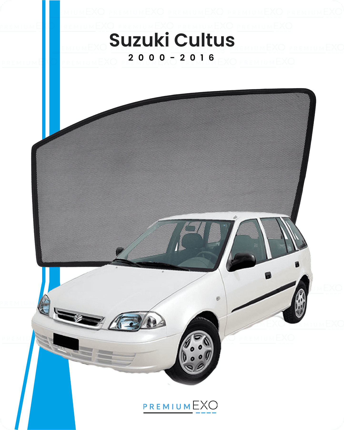 Suzuki Old Cultus 2000-2016 Car Sunshades