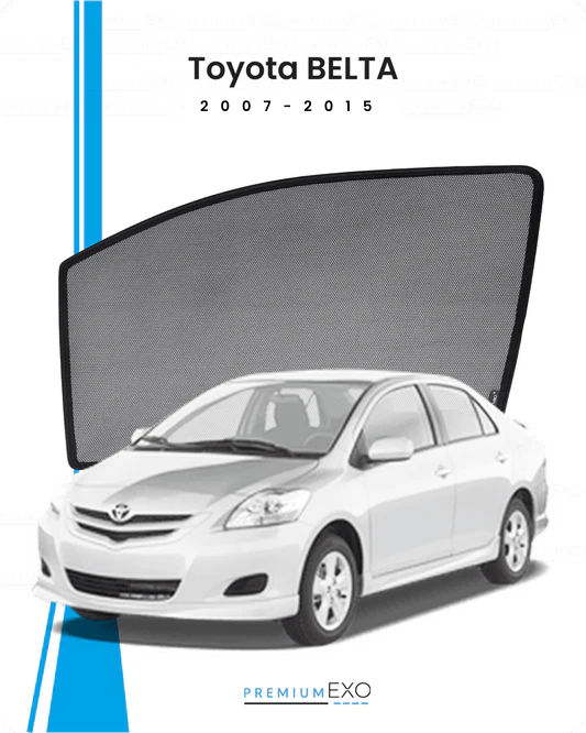 Toyota BELTA 2005-2012 Car Window Sun Shades