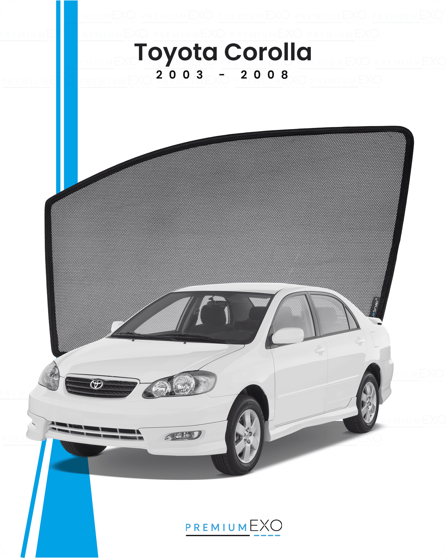 Toyota Corolla 2003-2008 Car Sunshades