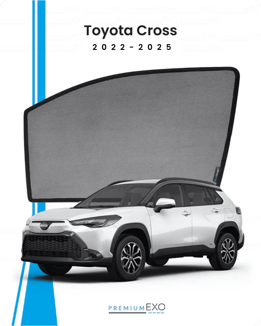 Toyota Cross 2021–2025 Car Window Sun Shades