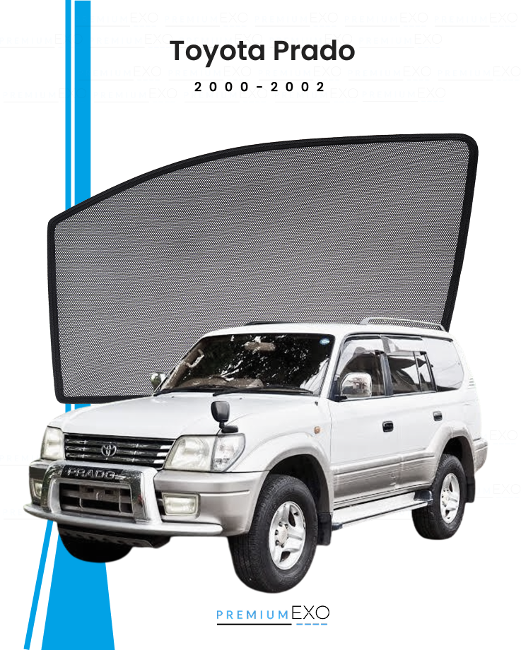 Toyota Prado 2000-2002 Window Sunshades