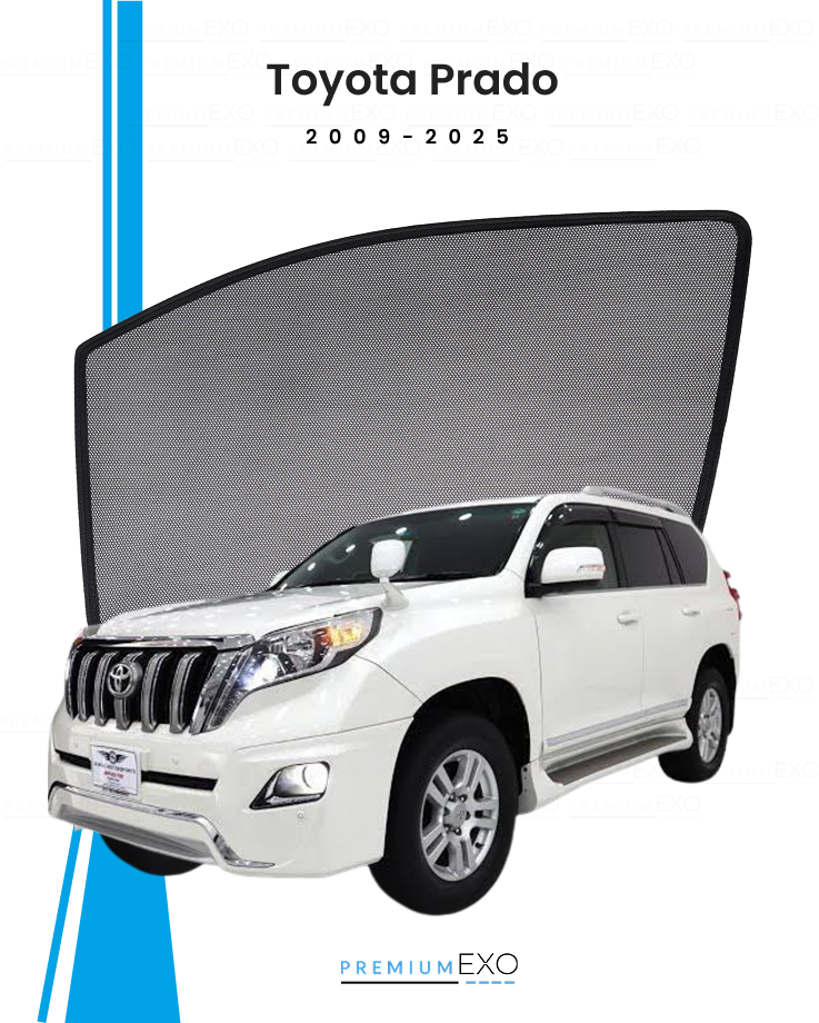 Window Sun Shades For Toyota Prado 2009-2025