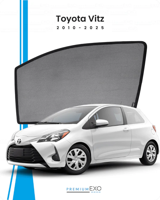 Toyota Vitz 2010-2025 Car Window Sun Shades