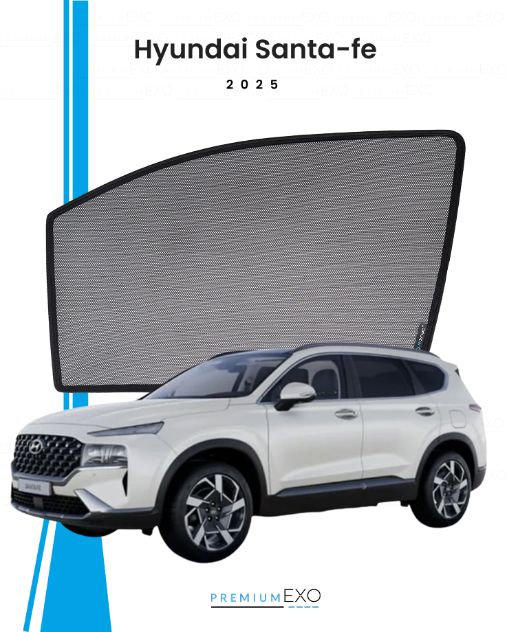 Window Sun Shades For Hyundai Santa Fe 2023-2025