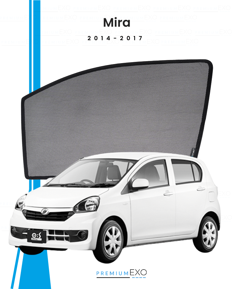 Window Sun Shades For MIRA Old EXI 2014-2017