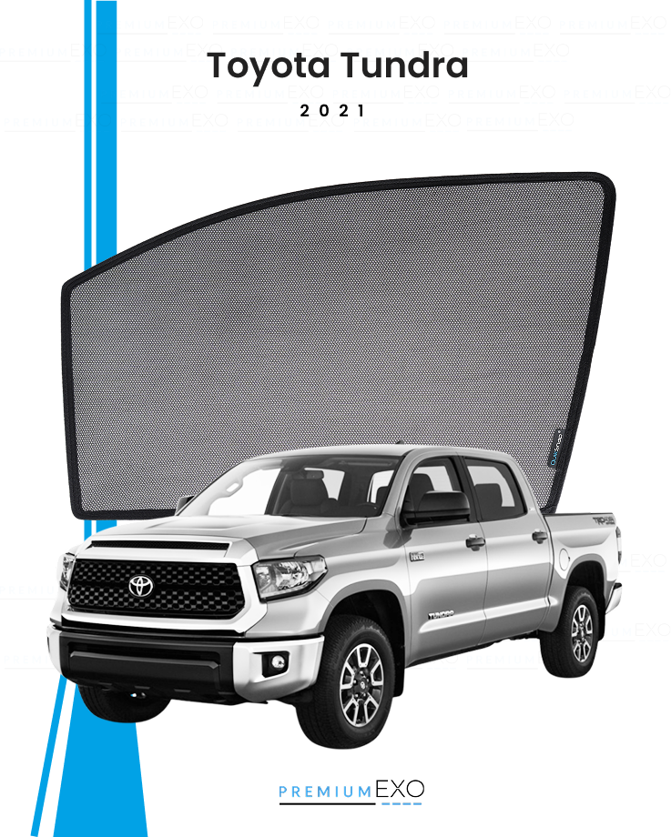 Window Sun Shades For Toyota Tundra 2008-2021