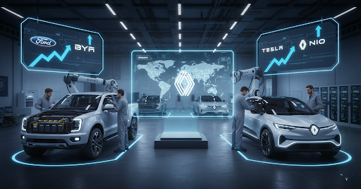 Ford and Renault Join Forces to Challenge Growing EV Rivals