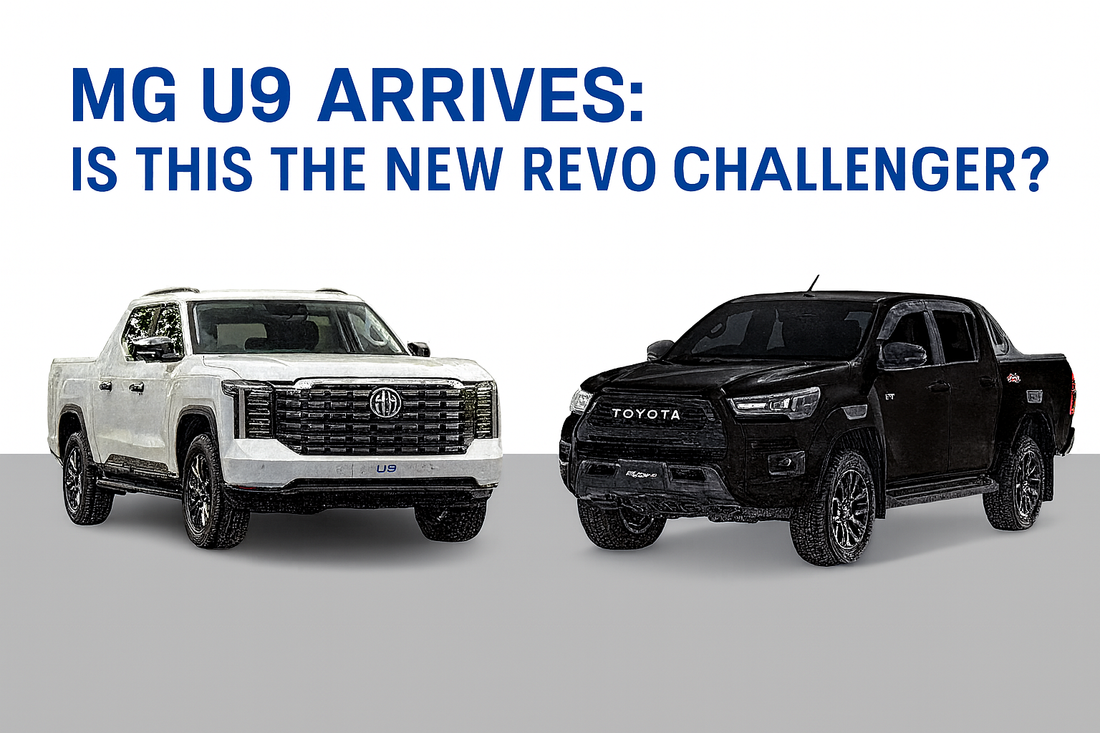 MG U9 Arrives: Is This the New Revo Challenger?