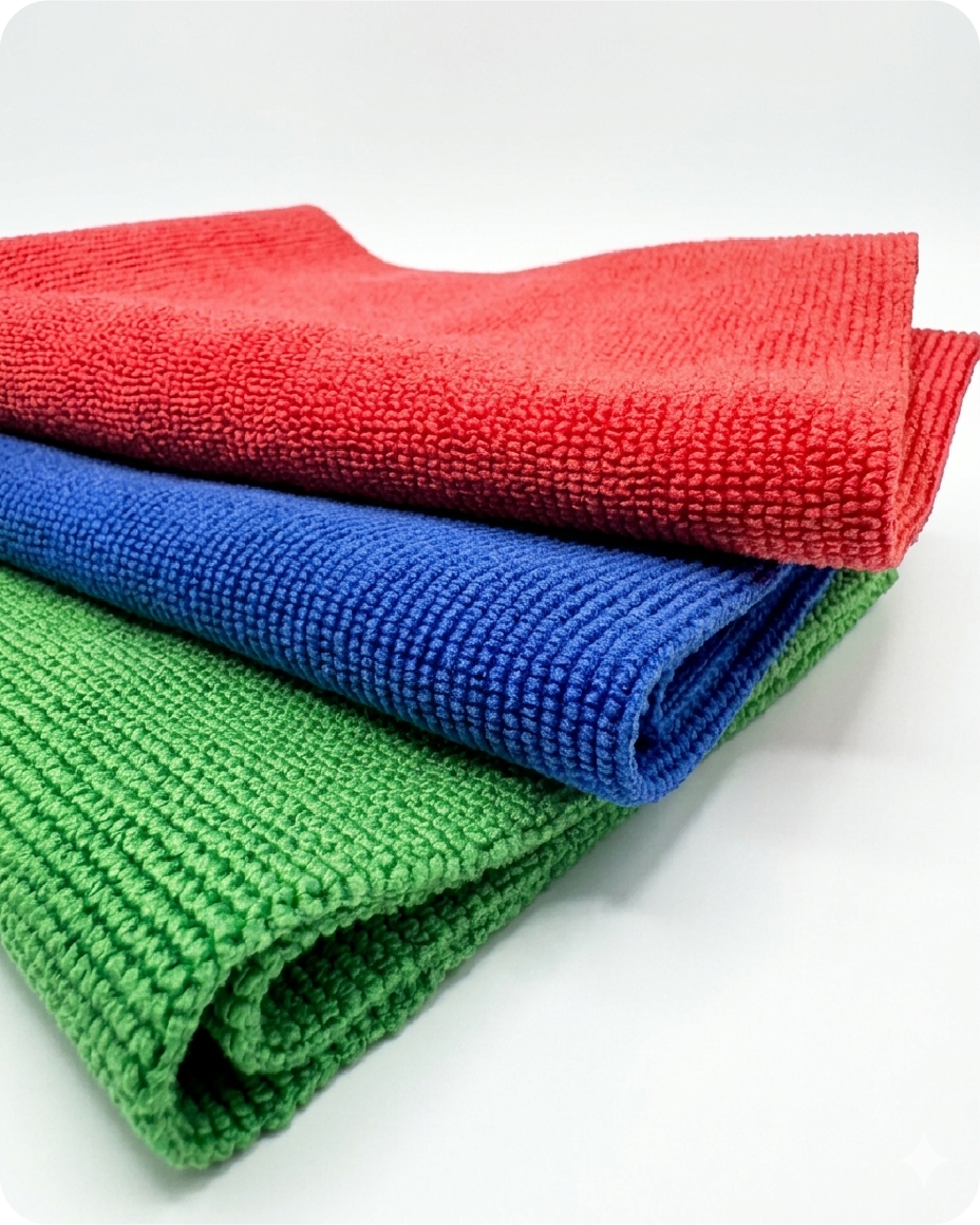 Edgeless Microfiber Cloth 3 Piece