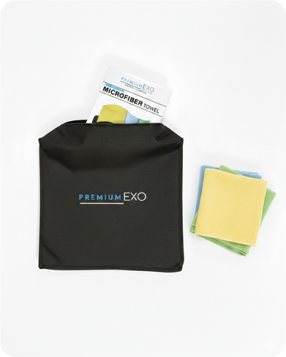 Pack of 3 Exo Shine Kit - Drying | Polishing | Glass