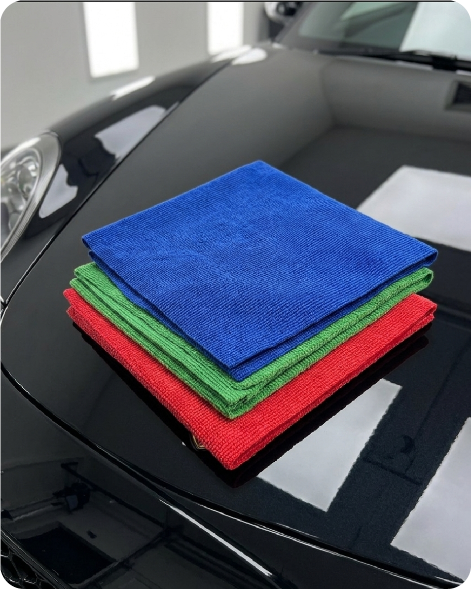 Edgeless Microfiber Cloth 3 Piece