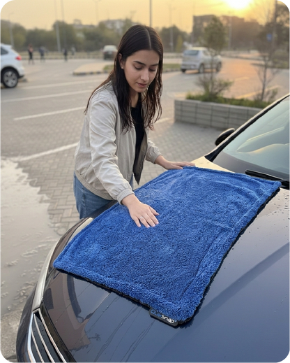 Twisted Loop Microfiber Absorbent Drying Towel 60cm x 90cm (2x3 ft)