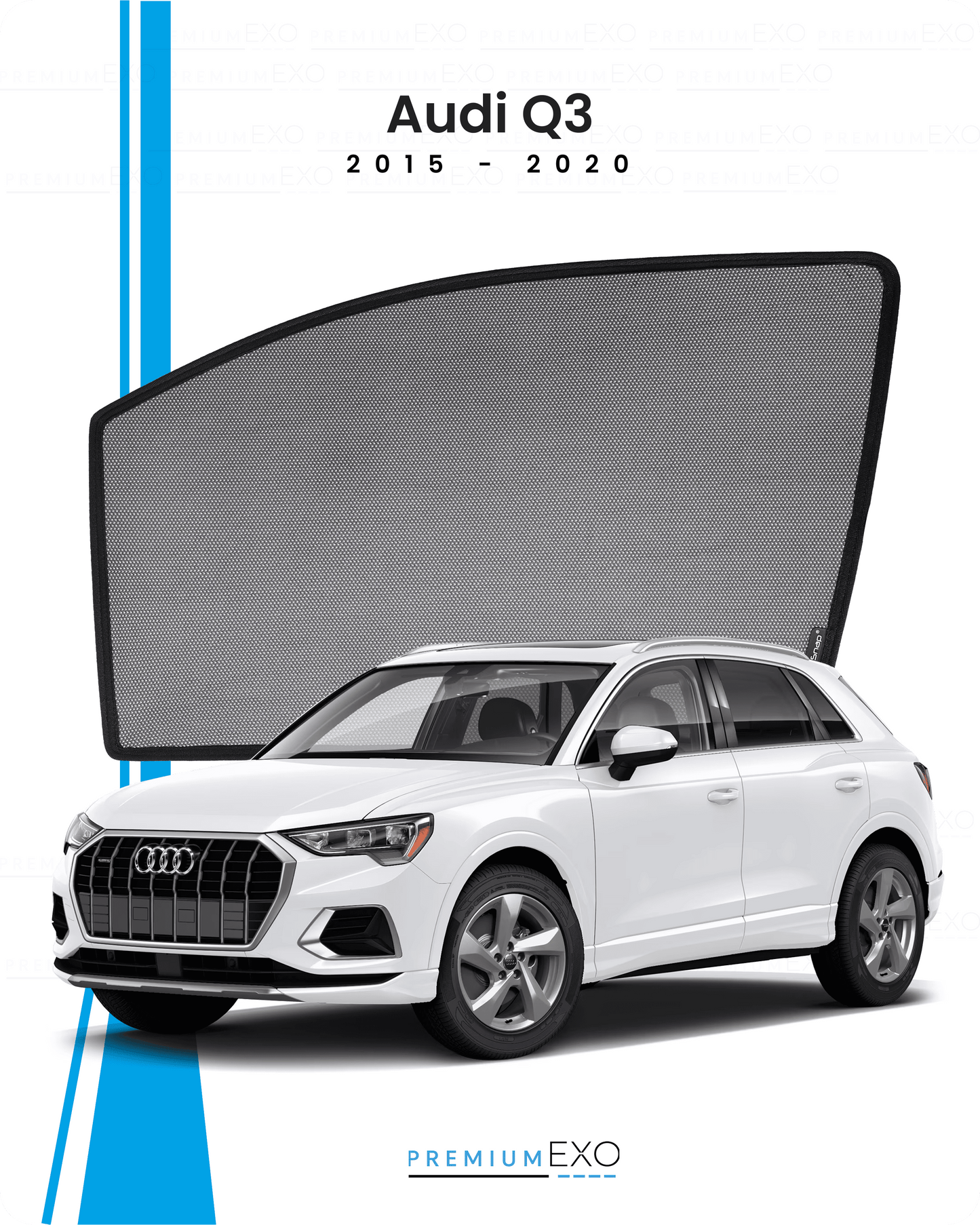 Audi Q3 2015-2020 Car Sunshades