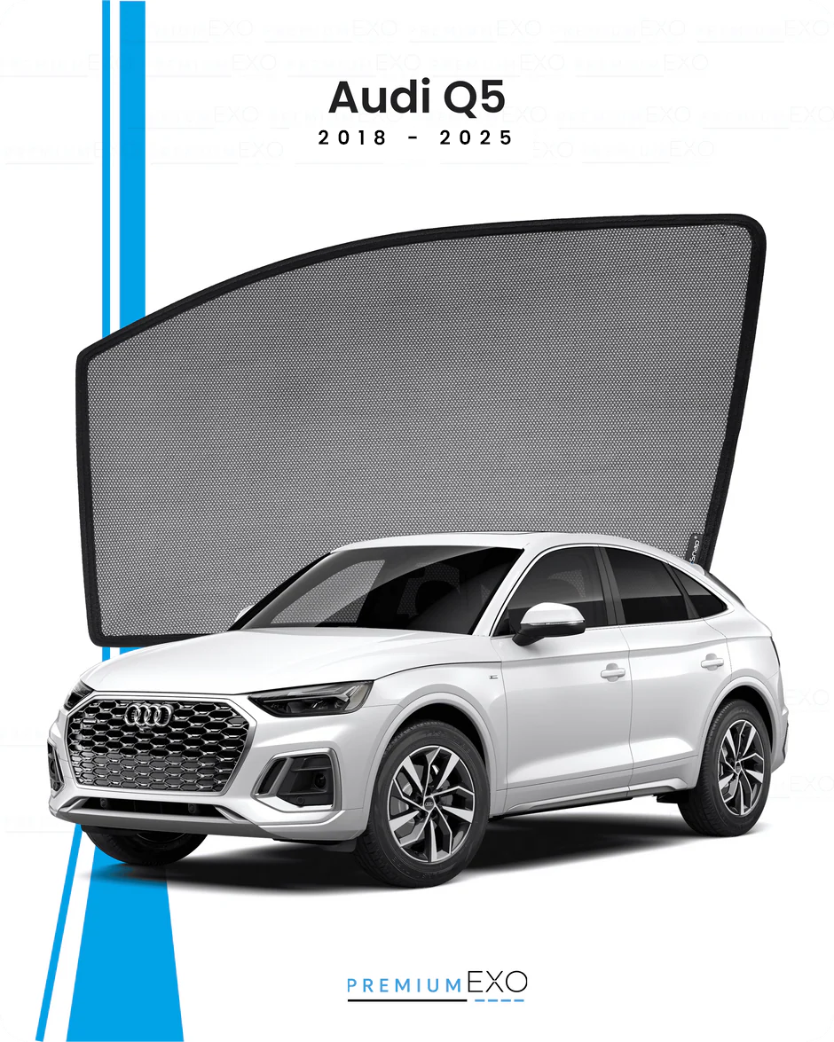 Audi Q5 2018-2025 Car Window Sun Shades