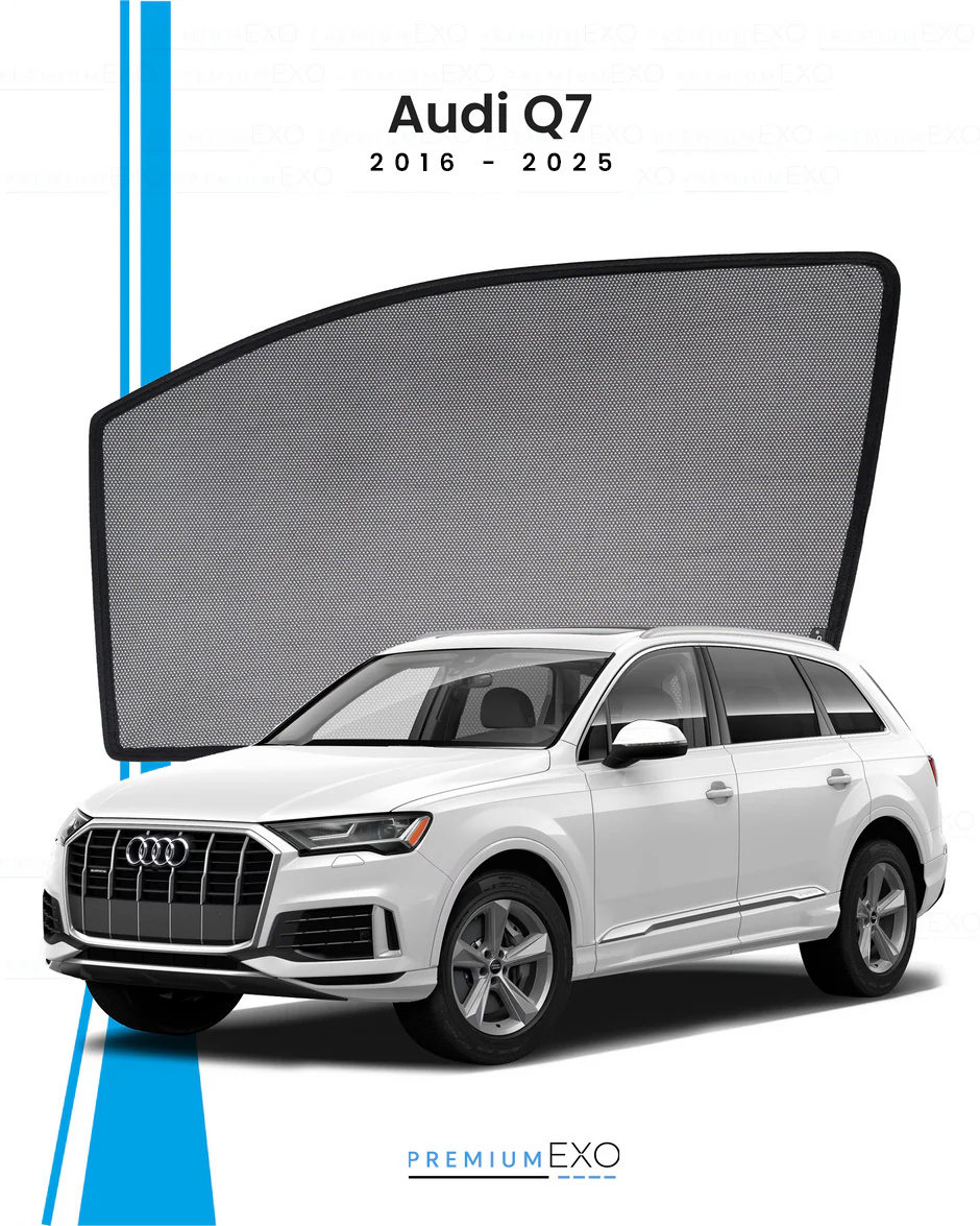 Audi Q7 2016-2025 Car Window Sun Shades