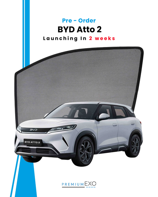 BYD Atto 2 2026 Car Sun Shades  - Pre Launch Order