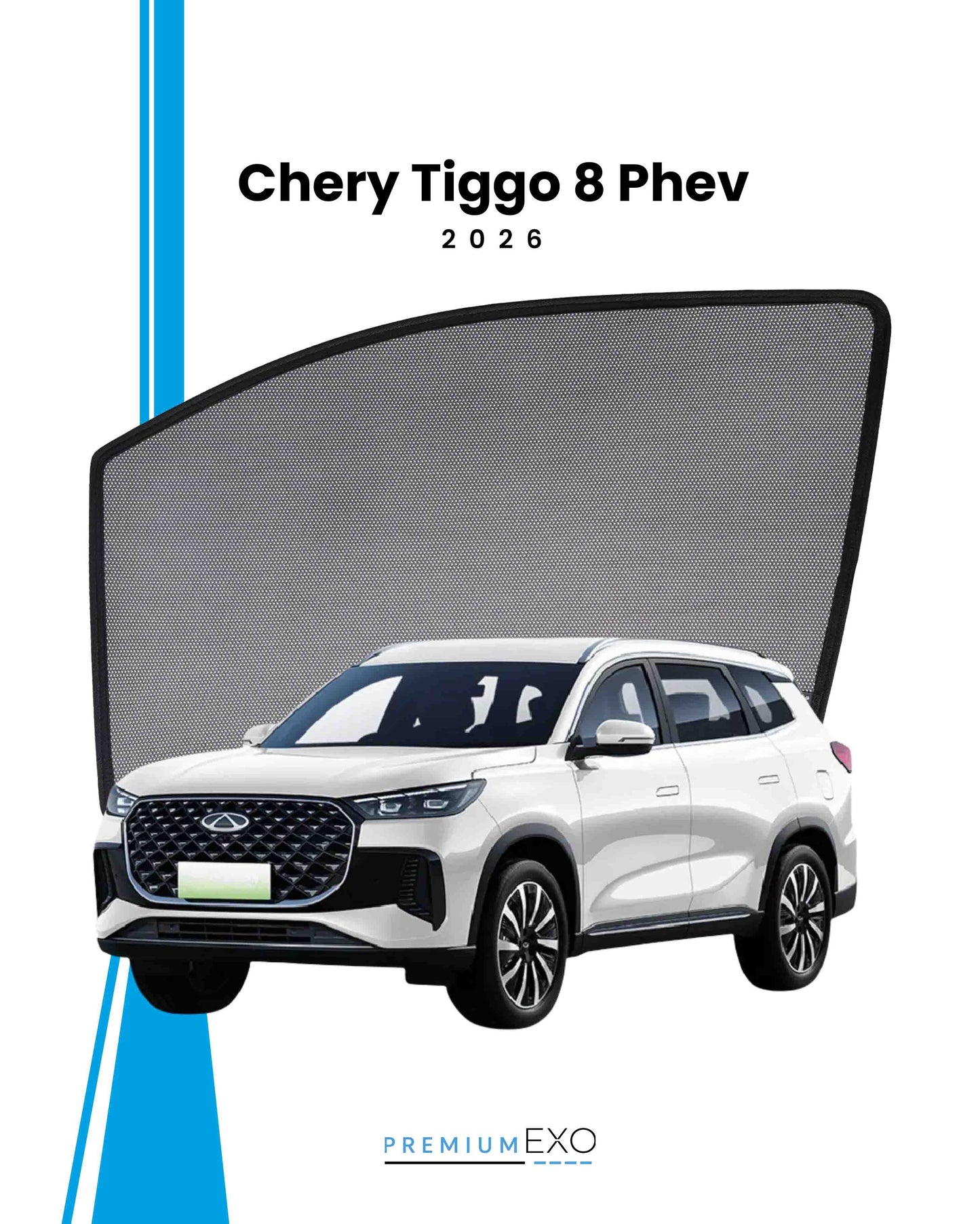Chery Tiggo 8 Phev 2026 Car Window Sun Shades