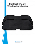 Back (Rear) Window Shades for Kia Sorento New 2016-2024