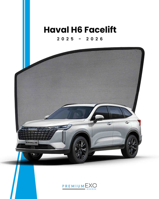Haval H6 2025-2026 Facelift Car Window Sun Shades