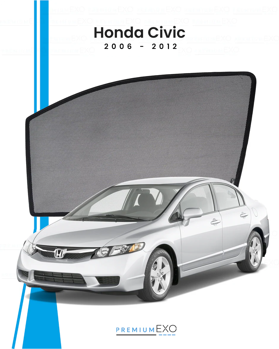 Honda Civic 2006-2012 Car Window Sun Shades