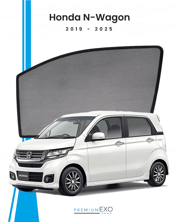 Honda N Wagon 2019–2025 Car Window Sun Shades