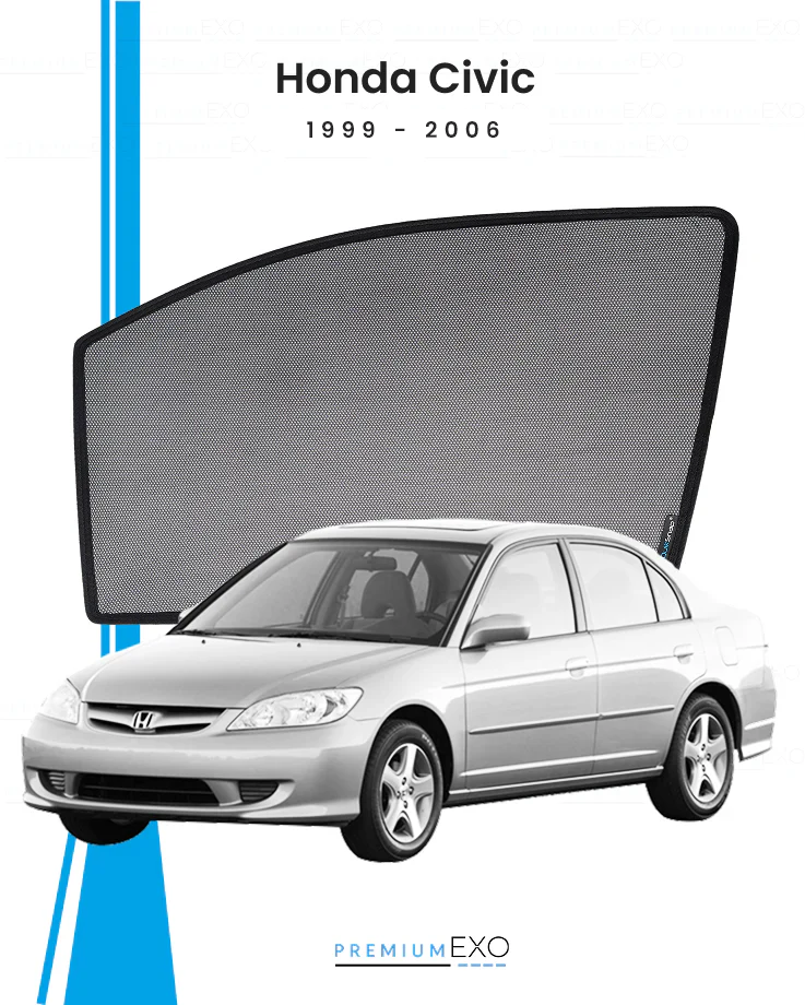 Honda Civic 1999-2006 Car Window Sun Shades