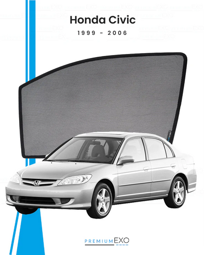 Honda Civic 1999-2006 Car Window Sun Shades