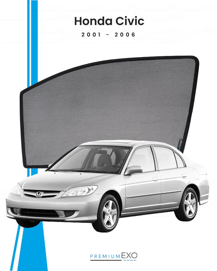 Honda Civic 1999-2006 Car Window Sun Shades