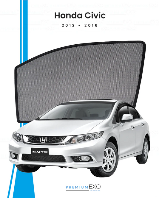 Honda Civic 2012-2016 Car Window Sun Shades