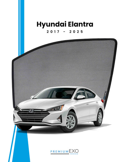 Hyundai Elantra 2017-2025 Car Window Sun Shades