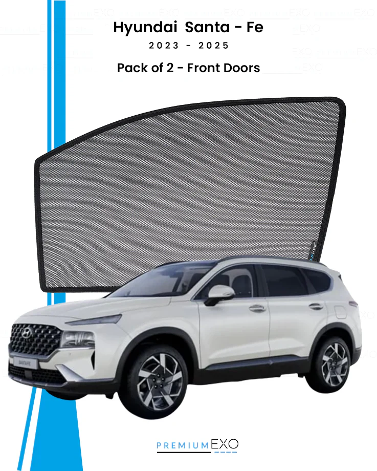 Hyundai Santa Fe 2023–2025 Front Window Car Sun Shades