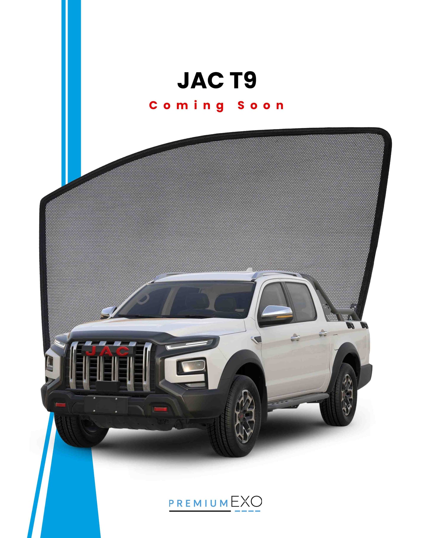 JAC T9 Car Window Sun Shades