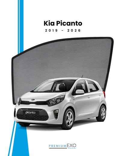 Kia Picanto 2019-2026 Car Window Sun Shades